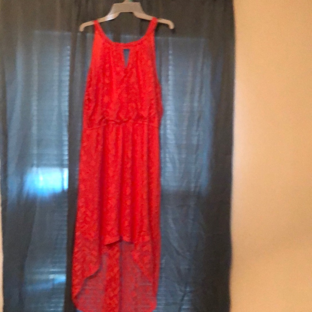 Orange sundress